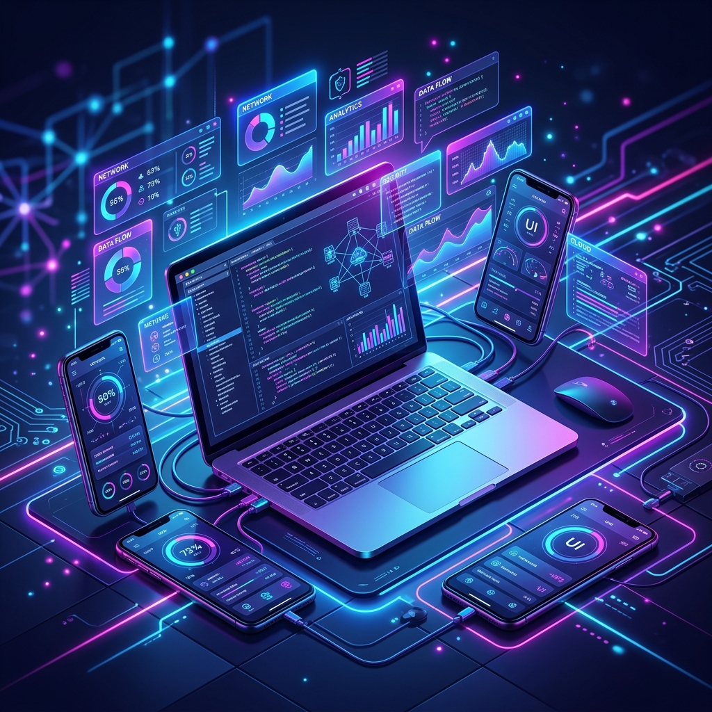 SkulTrust Technology Illustration